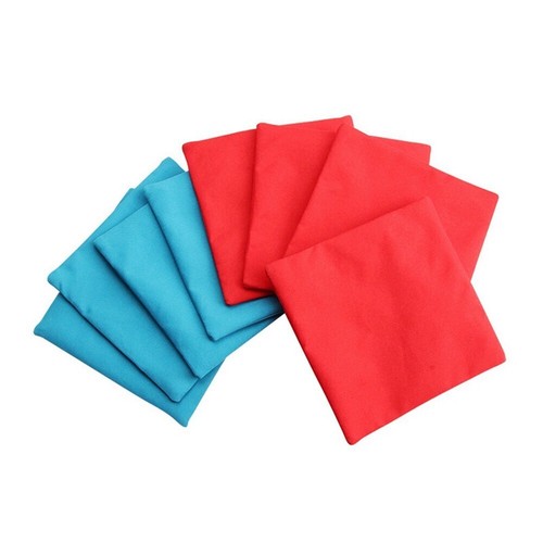 8pcs empty cornhole - empty, bean
