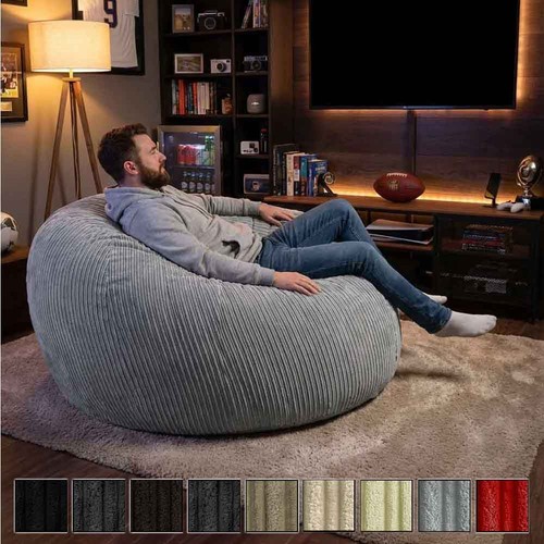 Jumbo cord bean bag giant - bag,