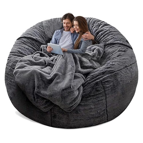 Bean bag chair cover big - cover, round
