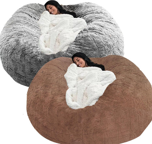 2pcs faux fur bean - 2pcs, bag